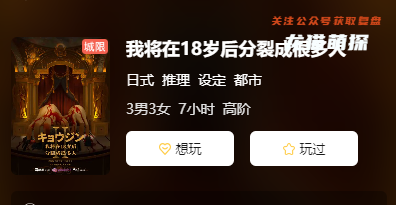 我將在18歲后裂成很多人劇本殺